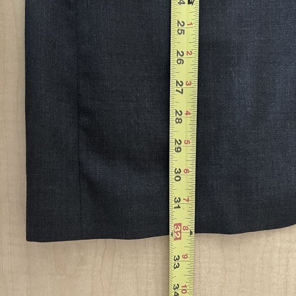 Brooks Brothers Men's Wool Black Blazer Size 42 Regular Three Buttons Full Lined - Picture 12 of 13